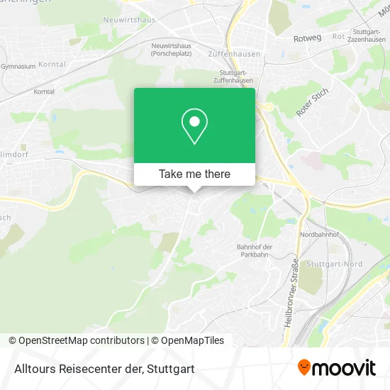 Карта Alltours Reisecenter der
