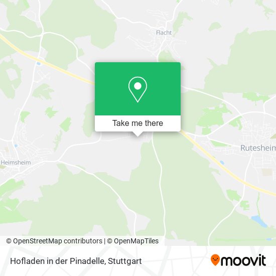 Hofladen in der Pinadelle map