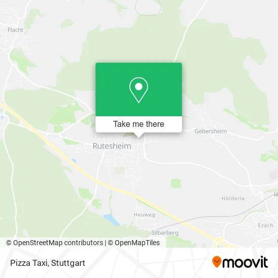 Карта Pizza Taxi