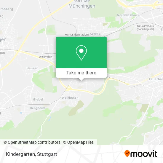 Карта Kindergarten