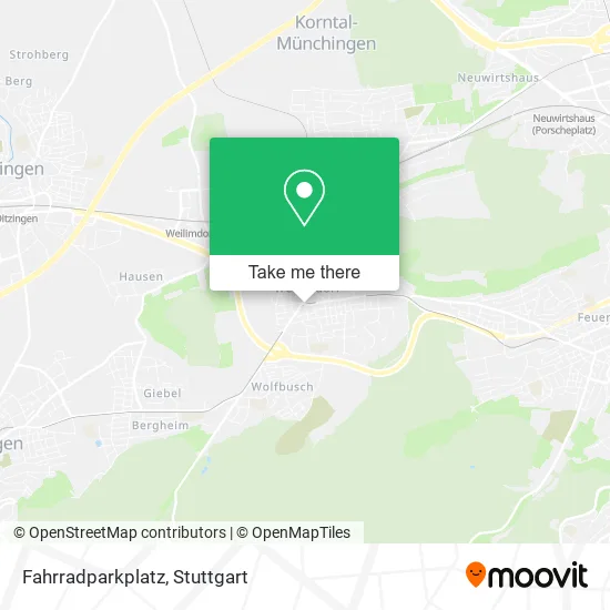 Карта Fahrradparkplatz