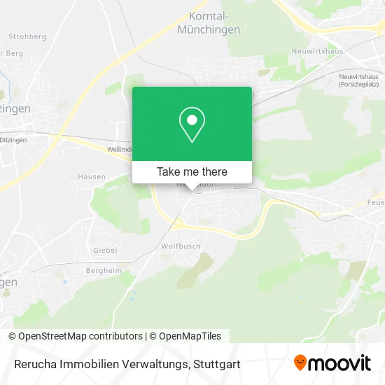 Карта Rerucha Immobilien Verwaltungs