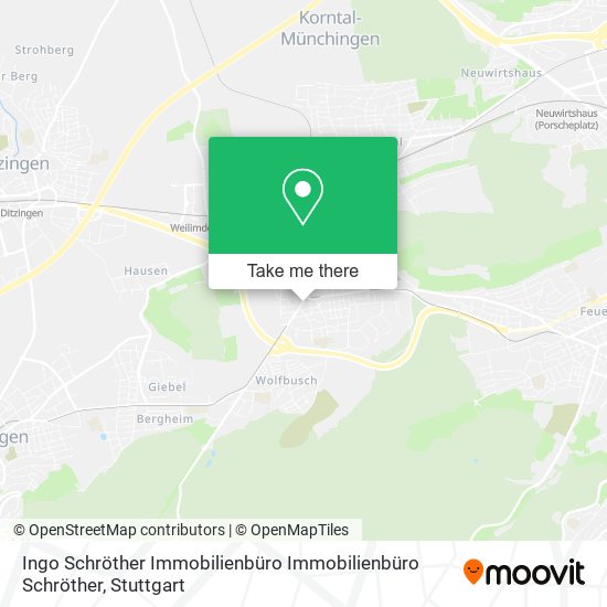 Карта Ingo Schröther Immobilienbüro Immobilienbüro Schröther