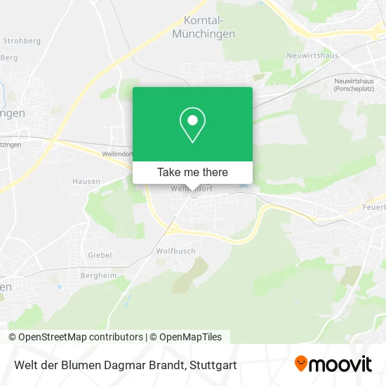 Карта Welt der Blumen Dagmar Brandt