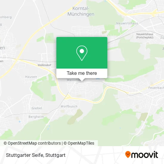 Карта Stuttgarter Seife