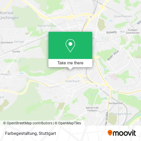 Карта Farbegestaltung