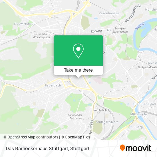 Das Barhockerhaus Stuttgart map
