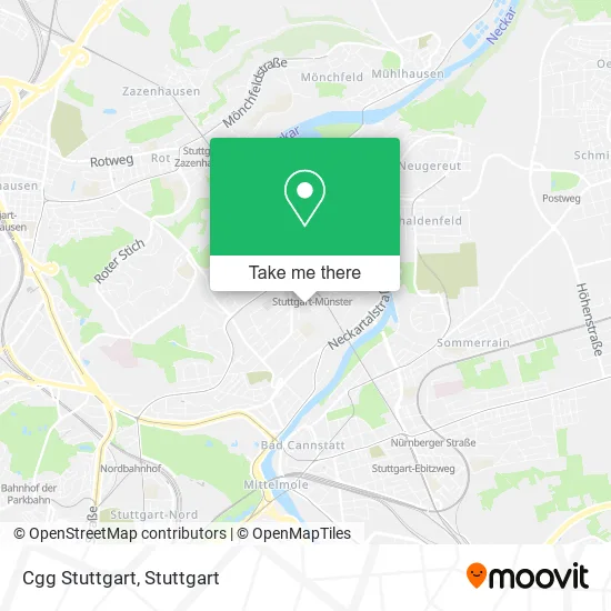 Карта Cgg Stuttgart