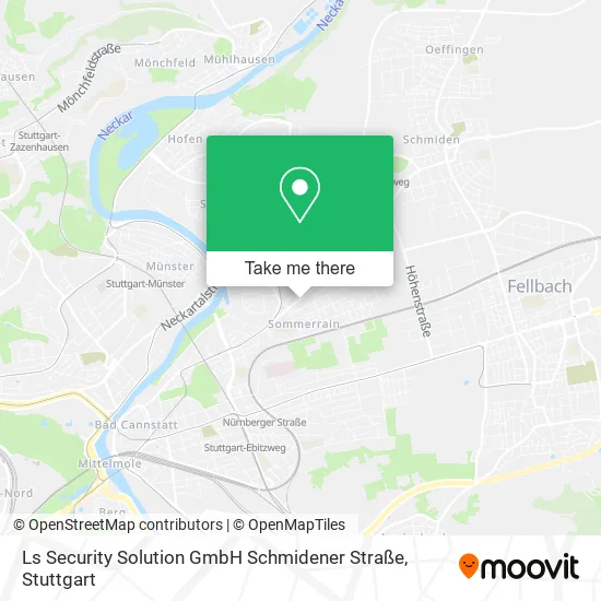 Карта Ls Security Solution GmbH Schmidener Straße