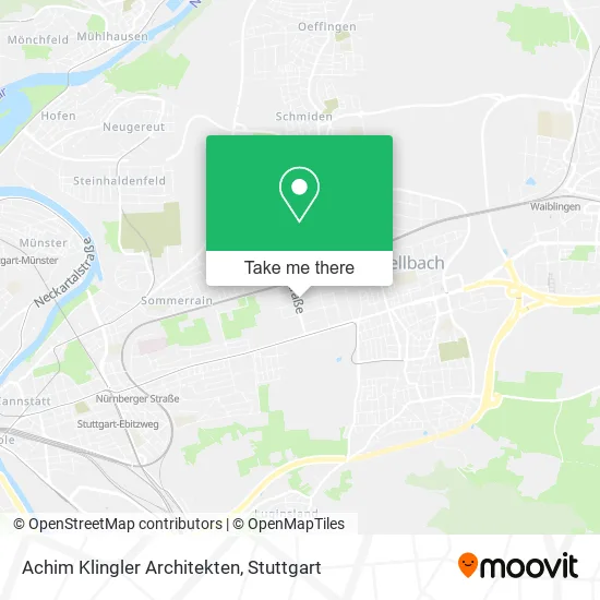 Карта Achim Klingler Architekten