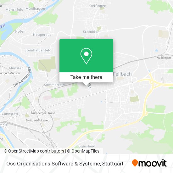 Oss Organisations Software & Systeme map