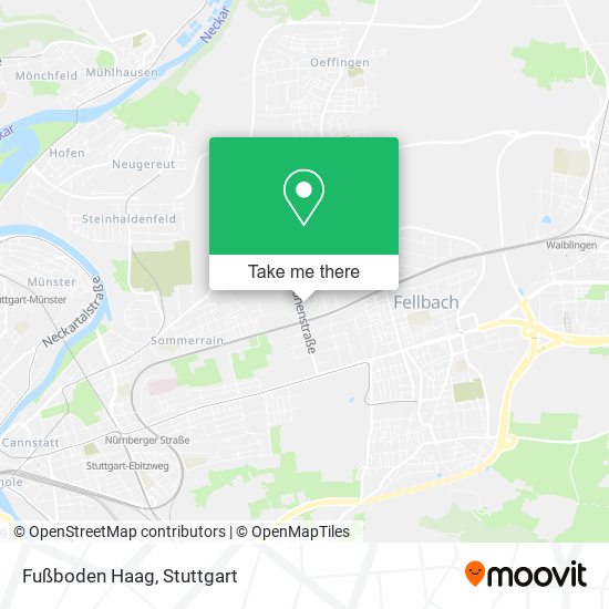 Карта Fußboden Haag
