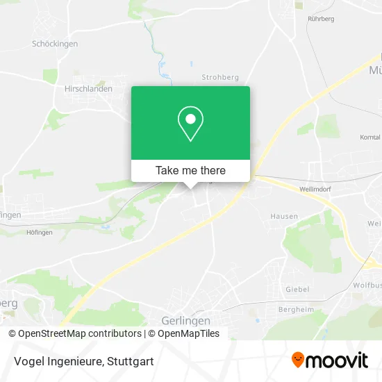 Карта Vogel Ingenieure