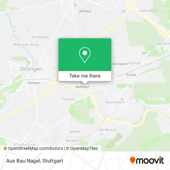 Карта Aus Bau Nagel