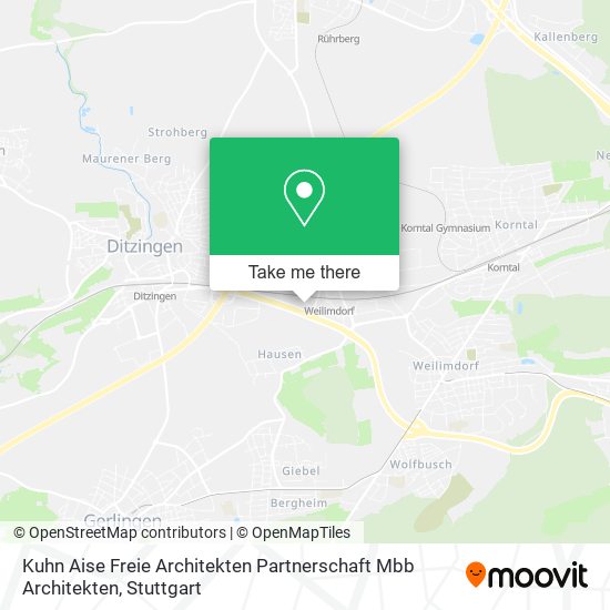 Kuhn Aise Freie Architekten Partnerschaft Mbb Architekten map