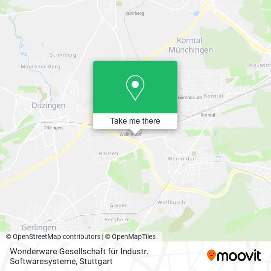 Карта Wonderware Gesellschaft für Industr. Softwaresysteme