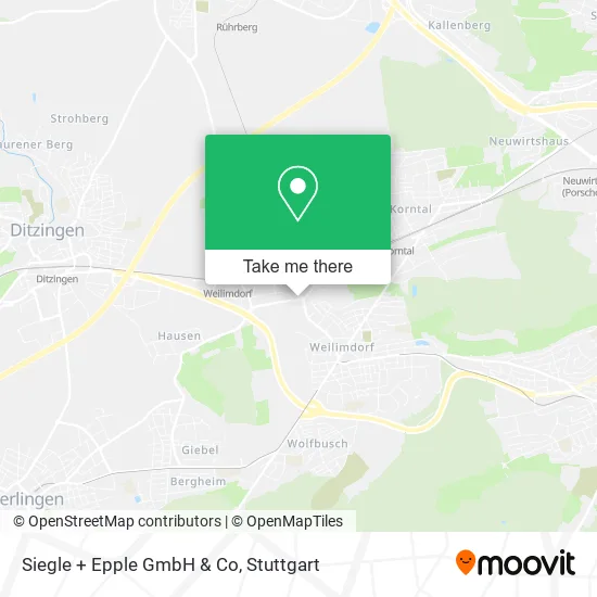 Карта Siegle + Epple GmbH & Co