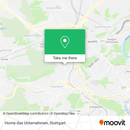 Карта Home das Unternehmen