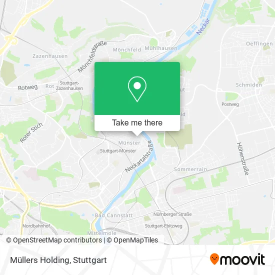Карта Müllers Holding