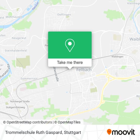 Trommelschule Ruth Gaspard map