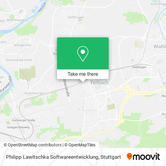 Карта Philipp Lawitschka Softwareentwicklung