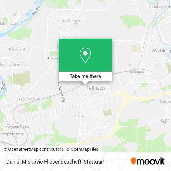 Карта Daniel Miskovic Fliesengeschäft