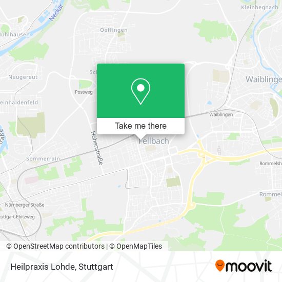 Карта Heilpraxis Lohde