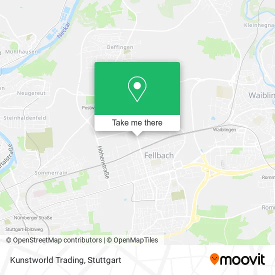 Карта Kunstworld Trading
