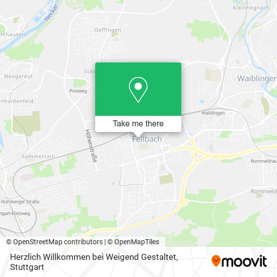 Herzlich Willkommen bei Weigend Gestaltet map