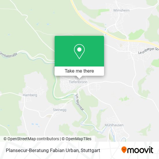 Plansecur-Beratung Fabian Urban map