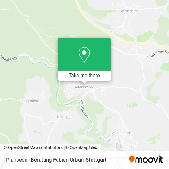 Карта Plansecur-Beratung Fabian Urban
