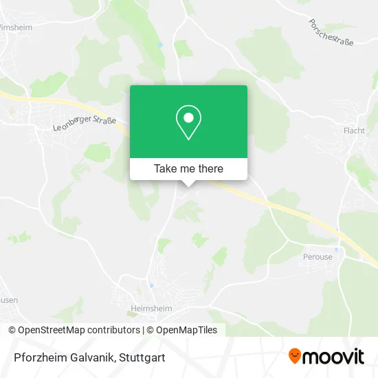 Карта Pforzheim Galvanik
