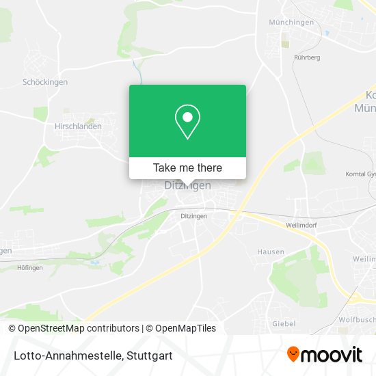 Lotto-Annahmestelle map