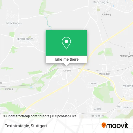 Карта Textstrategie