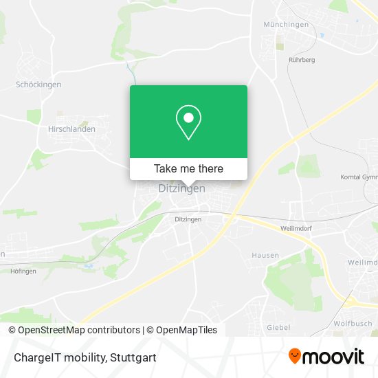 ChargeIT mobility map