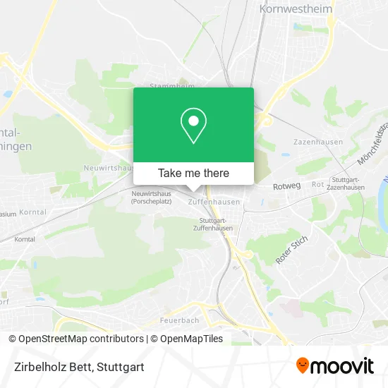 Карта Zirbelholz Bett