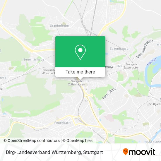 Dlrg-Landesverband Württemberg map