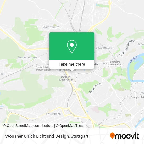 Карта Wössner Ulrich Licht und Design
