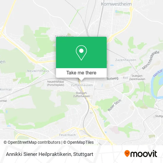 Карта Annikki Siener Heilpraktikerin