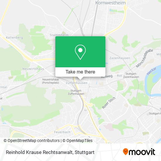 Reinhold Krause Rechtsanwalt map