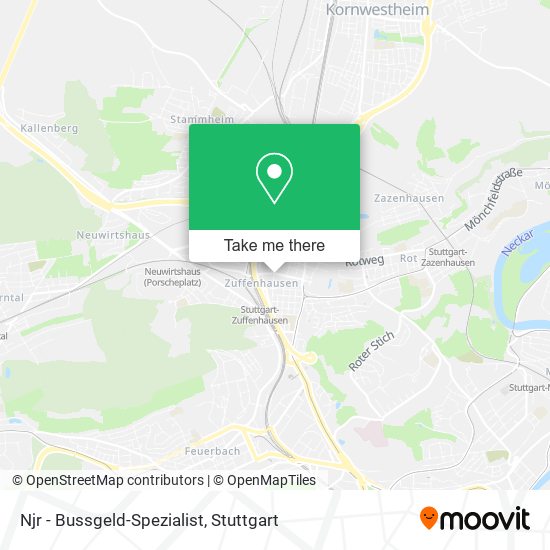 Njr - Bussgeld-Spezialist map