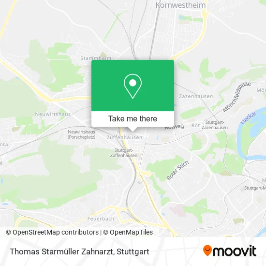 Карта Thomas Starmüller Zahnarzt
