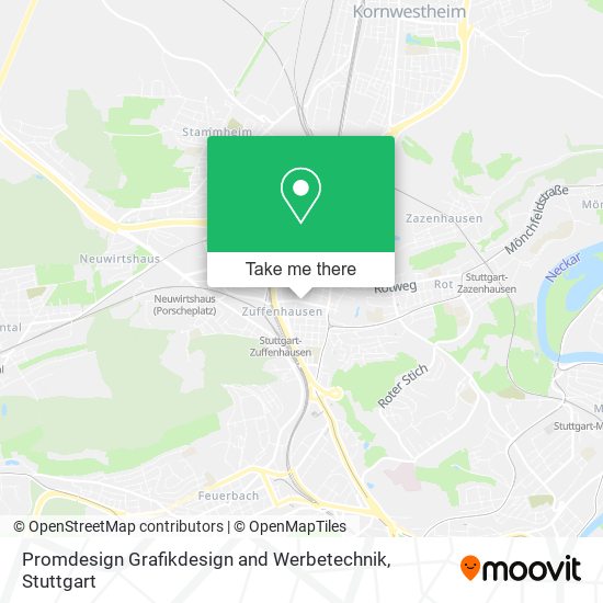 Promdesign Grafikdesign and Werbetechnik map