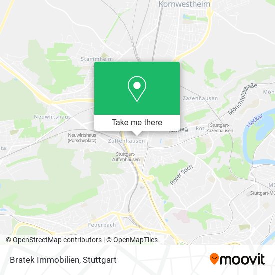 Bratek Immobilien map