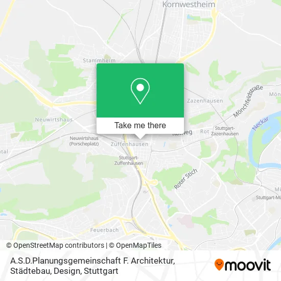 A.S.D.Planungsgemeinschaft F. Architektur, Städtebau, Design map