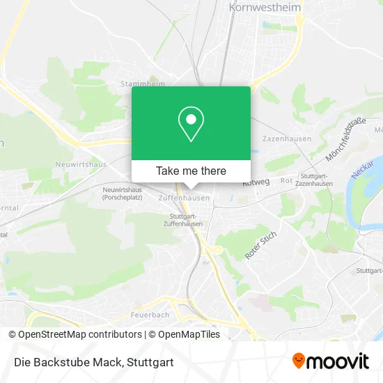 Карта Die Backstube Mack