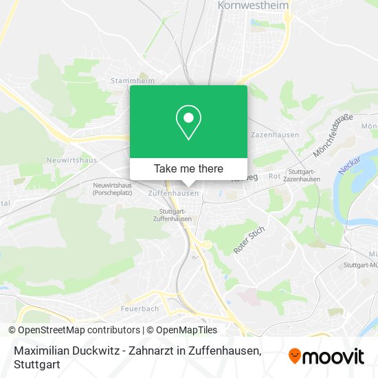 Maximilian Duckwitz - Zahnarzt in Zuffenhausen map