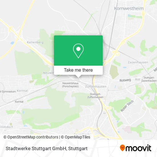 Карта Stadtwerke Stuttgart GmbH