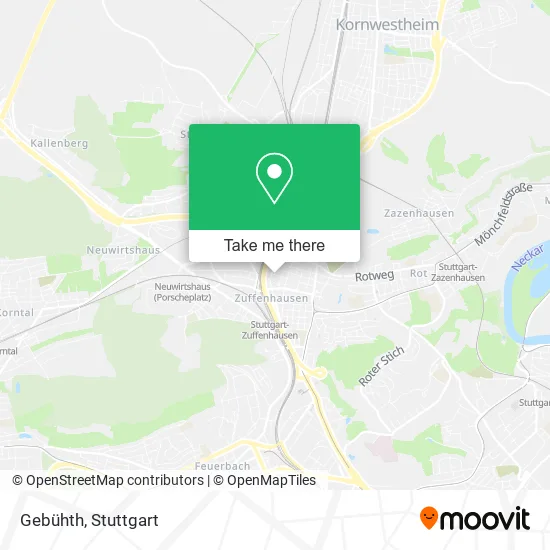 Карта Gebühth