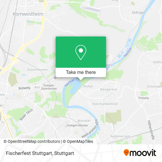 Карта Fischerfest Stuttgart